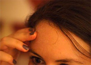 ป้องกันคราบเปื้อนคอนย้อมผม