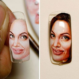 Angelina Jolie Nail Art
