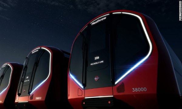 โฉมใหม่ รถไฟใต้ดิน กรุงลอนดอน รูปโฉมยานอวกาศสุดล้ำยุค โฉมใหม่ รถไฟใต้ดิน กรุงลอนดอน รูปโฉมยานอวกาศสุดล้ำยุค