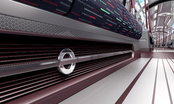 โฉมใหม่ รถไฟใต้ดิน กรุงลอนดอน รูปโฉมยานอวกาศสุดล้ำยุค โฉมใหม่ รถไฟใต้ดิน กรุงลอนดอน รูปโฉมยานอวกาศสุดล้ำยุค