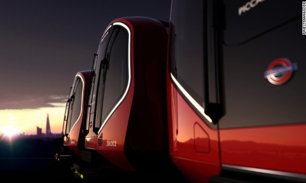 โฉมใหม่ รถไฟใต้ดิน กรุงลอนดอน รูปโฉมยานอวกาศสุดล้ำยุค โฉมใหม่ รถไฟใต้ดิน กรุงลอนดอน รูปโฉมยานอวกาศสุดล้ำยุค