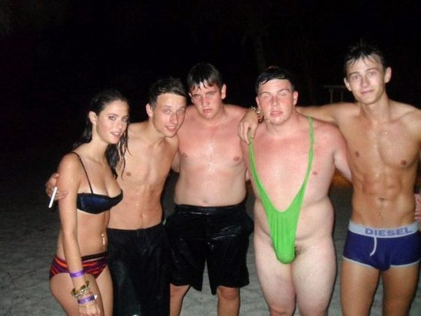 Swimsuit fail