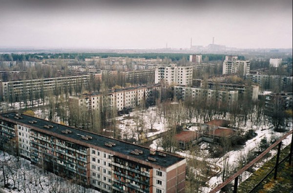 เมืองพริเพียต(เชอร์โนบิล) ประเทศ ยูเครน (รัสเซีย ในช่วงที่เกิดเหตุการณ์)