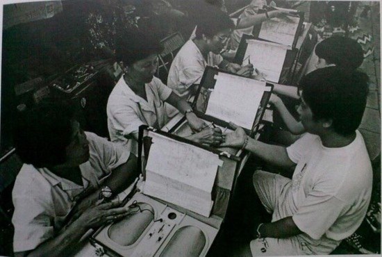 ภาพบรรยากาศเซี่ยงไฮ้ในปี1990