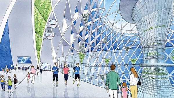 Ocean Spiral เมืองใต้น้ำแห่งโลกอนาคต ประเทศญี่ปุ่น เตรียมอพยพผู้คนอีก20 ปีข้างหน้า