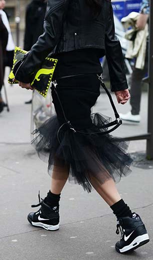 รองเท้าไนกี้ กระโปรงตูตู