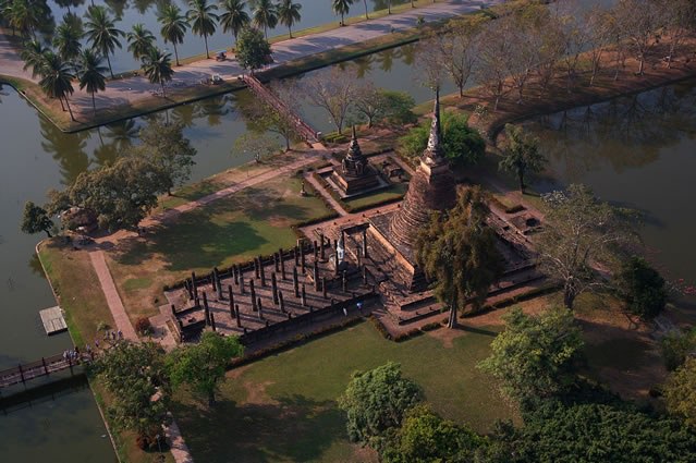 รูปภาพ วิวมุมสูงเมืองไทย สวยแปลกตา งดงามแบบไทยๆ