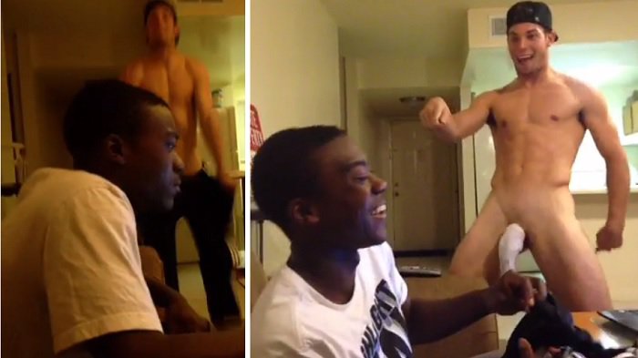 Vine Hunk Surprises Best Friend With Naked Dance [NSFW]