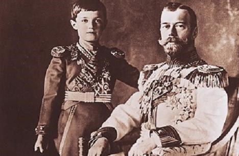 พระเจ้าซานิโคลัสที่2 กับเจ้าชายเอล็กซี่