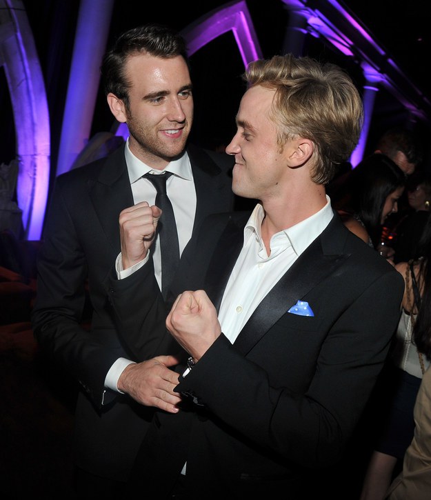 When Draco pretended to beat up Neville.