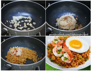 ข้าวผัดพริกเผากุ้งสด2