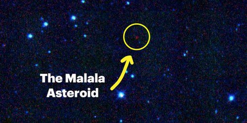พบดาวเคราะห์น้อยดวงใหม่ ตั้งชื่อ มาลาลา ตามหญิงสาว นักต่อสู้ชาวปากีฯ ผู้คว้าโนเบล