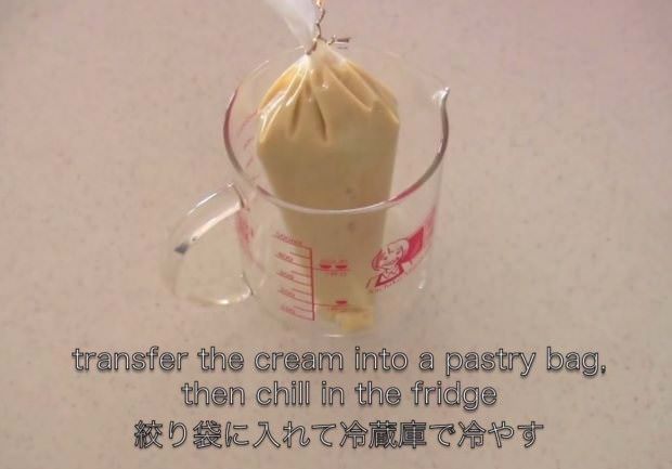 วิธีทำขนม Tokyo Banana โดยแม่บ้านญี่ปุ่น13