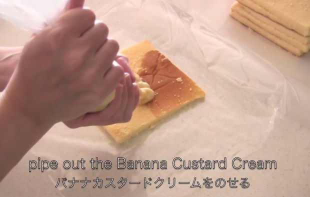 วิธีทำขนม Tokyo Banana โดยแม่บ้านญี่ปุ่น3