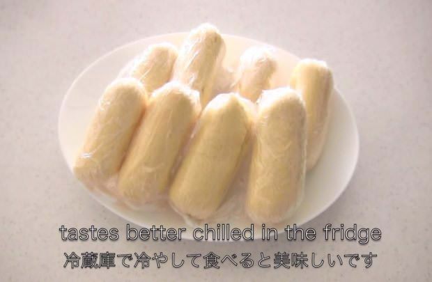 วิธีทำขนม Tokyo Banana โดยแม่บ้านญี่ปุ่น15