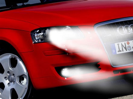 แสงสีของไฟต่างๆ ในรถยนต์    