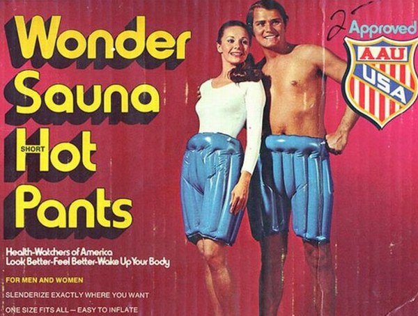 Funny product Wonder Sauna Hot Pants, bad ads, stupid funny pictures funny people worst family photos bad family awkward family photos random humor college humor photobombs weird people worst bad tattoos strange that's what she said wtf epic fails