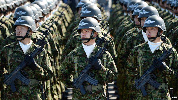ครม.ญี่ปุ่นหนุนร่างกฎหมายขยายอำนาจกองกำลังป้องกันตนเอง