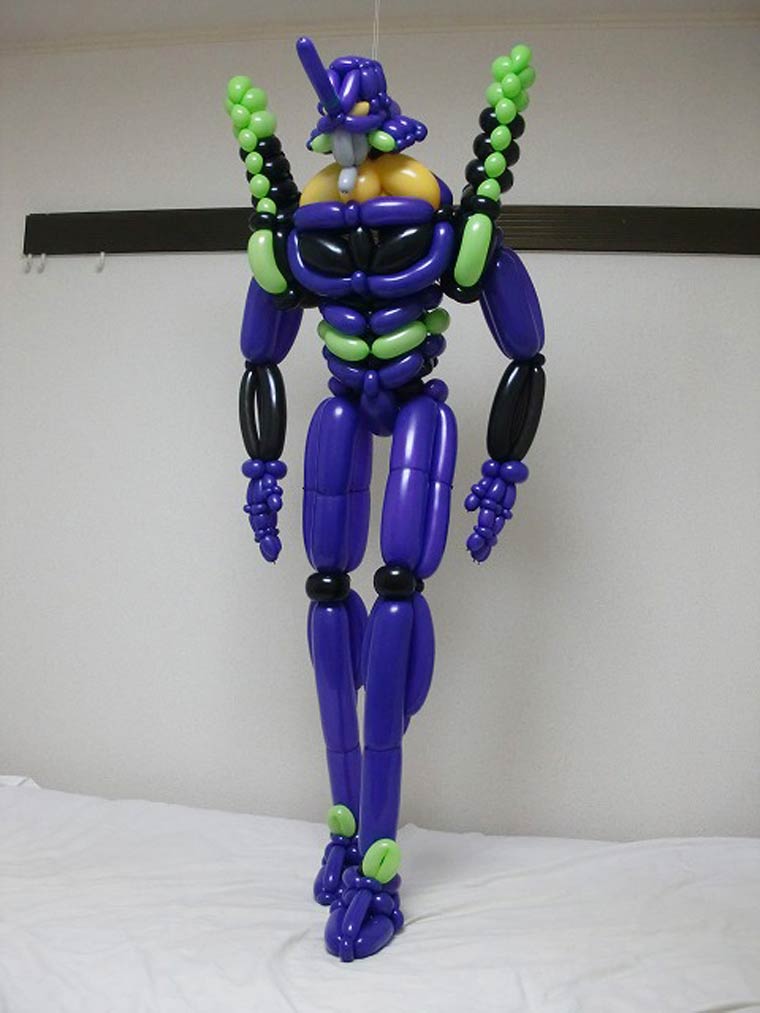 เทพสุดๆ! ศิลปะการบิดลูกโป่ง ของศิลปินชาวญี่ปุ่น