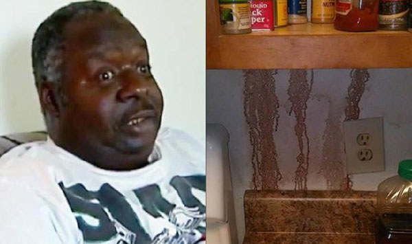 ช็อค! คิดว่าคราบน้ำซึม ที่แท้เลือดจากศพห้องอื่น!