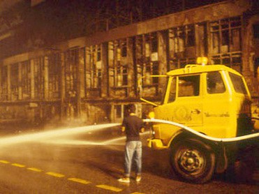 ภาพเก่าเล่าอดีต รถแก๊สระเบิดที่ถนนเพชรบุรีตัดใหม่.....18++