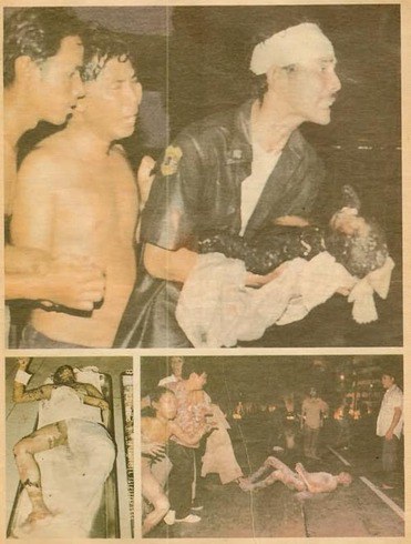 ภาพเก่าเล่าอดีต รถแก๊สระเบิดที่ถนนเพชรบุรีตัดใหม่.....18++