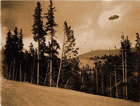 UFO นี้ถูกถ่ายได้ ที่ โอเรกอน สหรัฐฯ ปี 1927