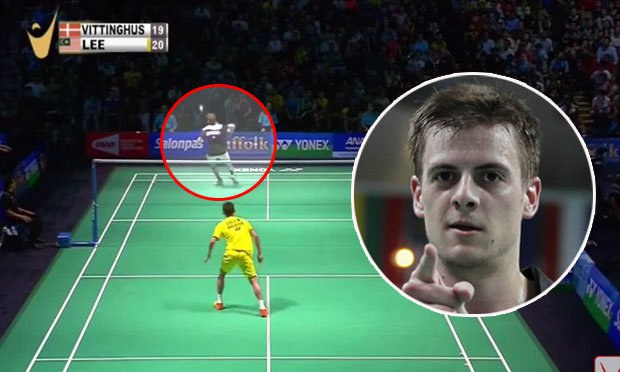 ช็อตมหัศจรรย์ของ “วิตติงกุส” ตีลอดขาใส่ “ลี ชองเหว่ย” (คลิป)