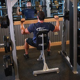 Smith Machine Overhead Shoulder Press