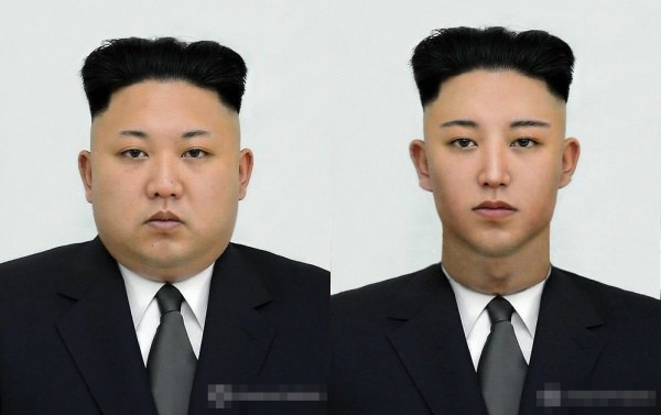 ชาวเน็ตโฟโต้ชอปภาพท่านผู้นำเกาหลีเหนือ คิมจองอิล ในเวอร์ชั่นผอม หล่อโฮก!!