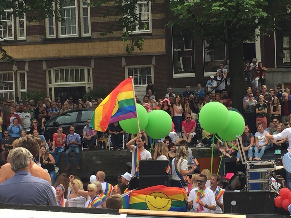 งานวัน amsterdam gay pride parade 2015