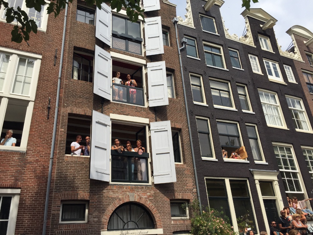 งานวัน amsterdam gay pride parade 2015