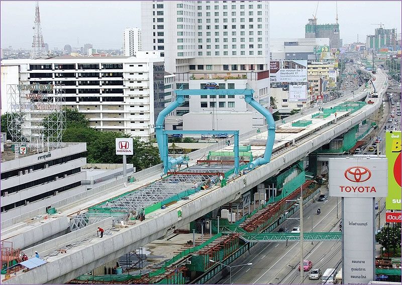 ดีเดย์! 17 ส.ค. ปิดถนนพหลโยธิน เปิดทางสร้างรถไฟฟ้าสายสีเขียว