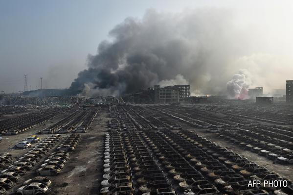 เรียงไทมไลน์ เหตุการณ์ระเบิดครั้งใหญ่ที่จีน เมืองเทียนจิน #PrayForTianjin