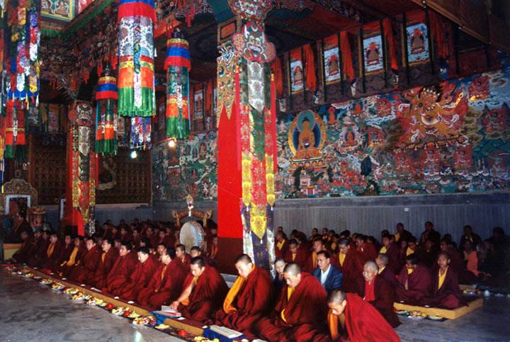 วัดธิเบต มายโรลลิ่ง Mindrolling Tibetan Monastery