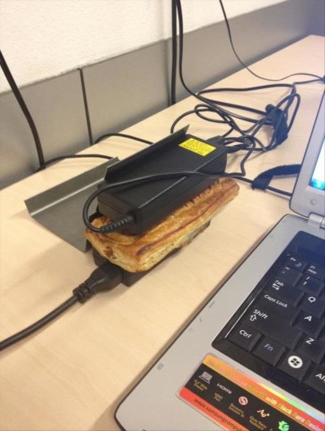 computer devices to heat up breakfast