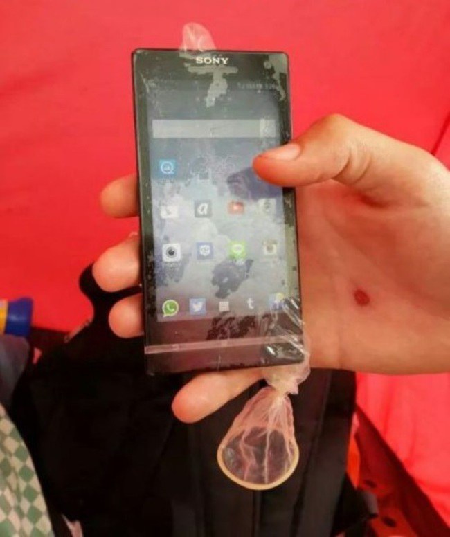 Waterproof your phone with something you probably (hopefully) already have lying around