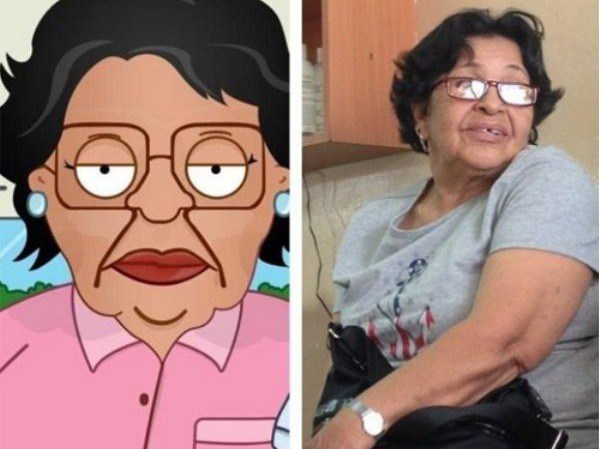 real-life-people-with-their-cartoon-doppelgangers (6)