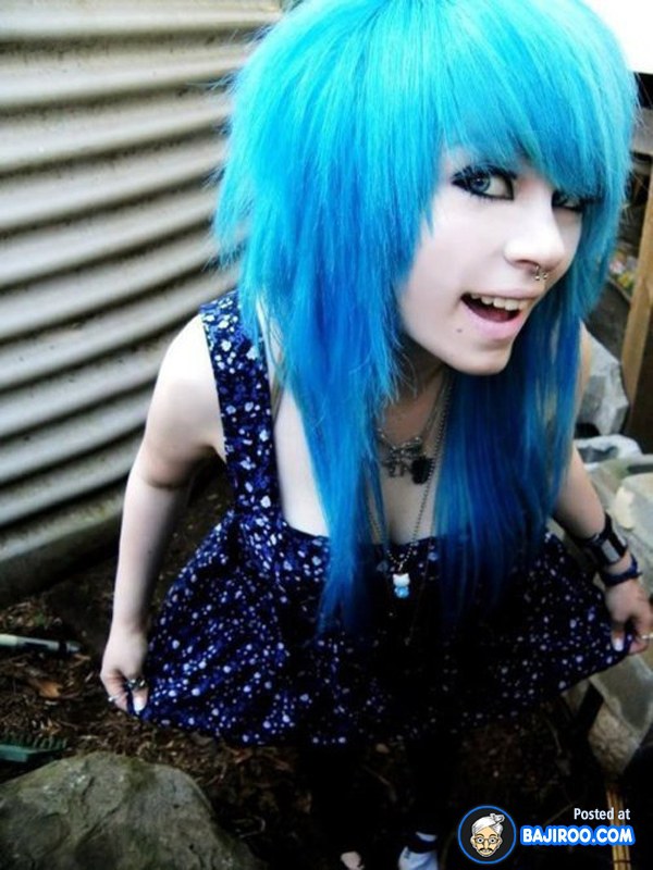 beautiful-blue-hair-cool-cuckoos-emo-