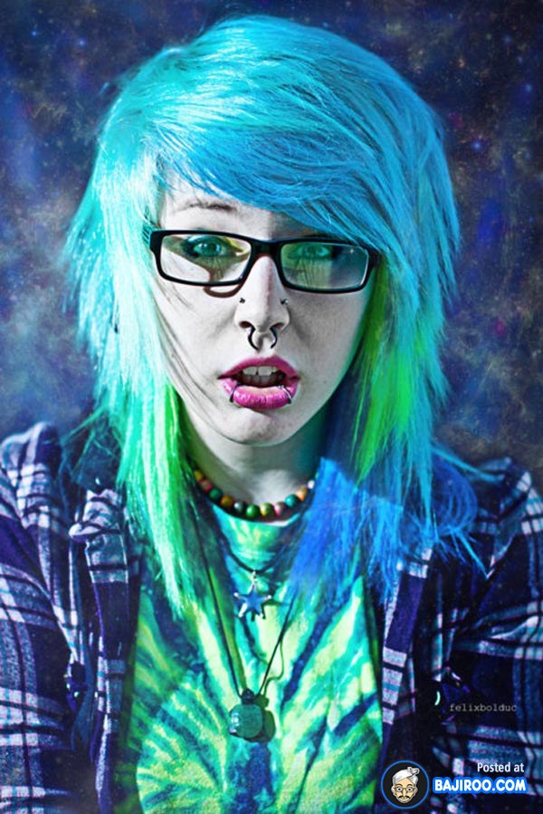 blue-hair-dark-blue-fire-girl-women-funny-images-pictures-photos-11