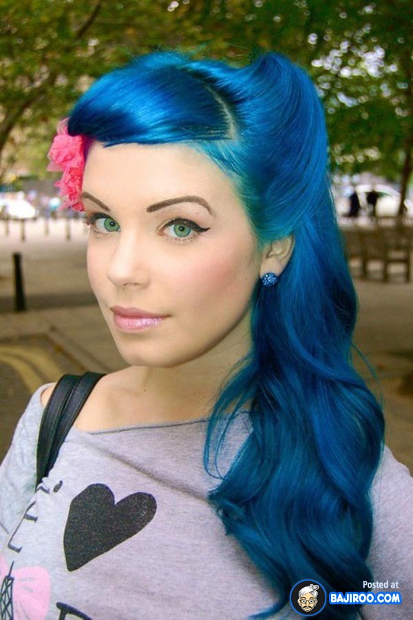 blue-hair-dark-blue-fire-girl-women-funny-images-pictures-photos-12
