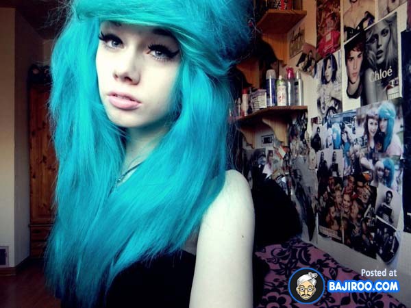 blue-hair-dark-blue-fire-girl-women-funny-images-pictures-photos-23
