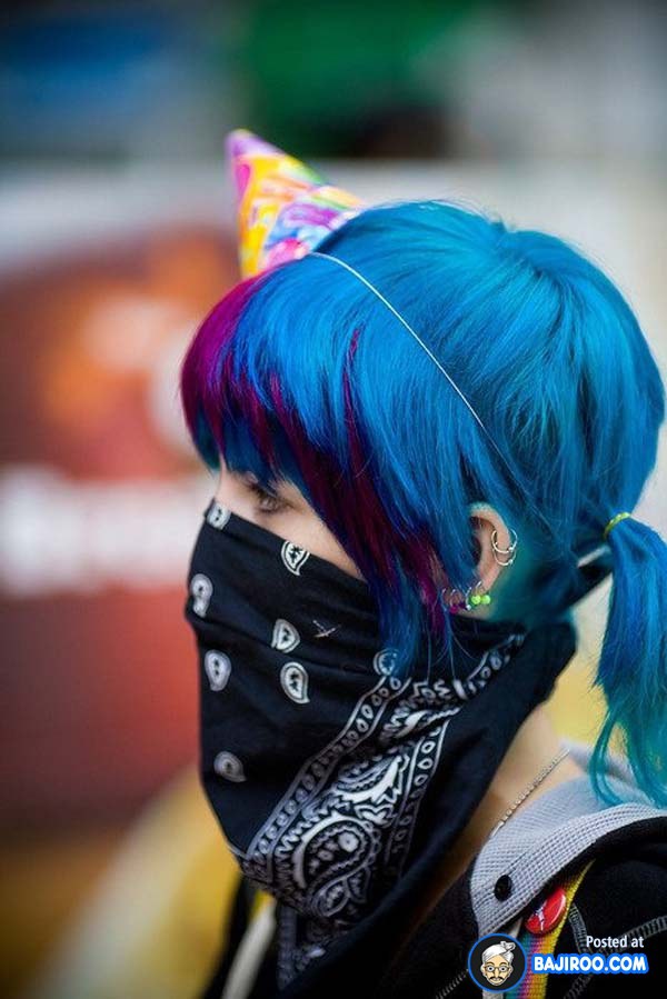 blue-hair-dark-blue-fire-girl-women-funny-images-pictures-photos-25
