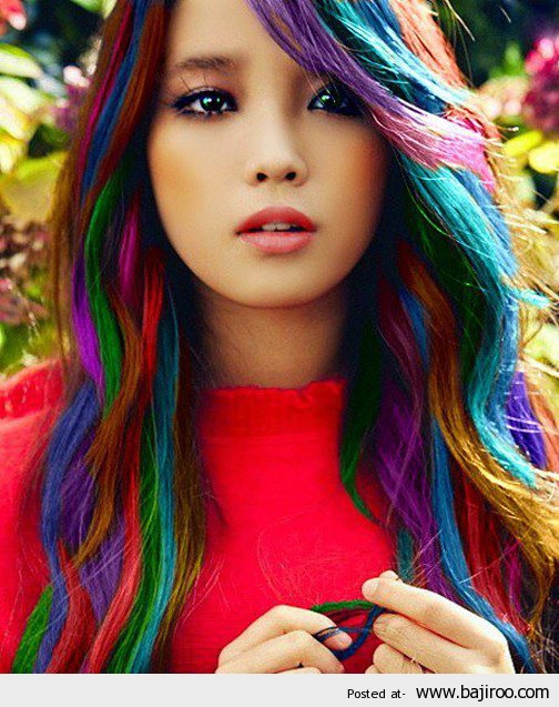 Rainbow-bob-hairstyle-fashion-girls-funny-weird-amazing-images-bajiroo-pictures-photo-gallery-9