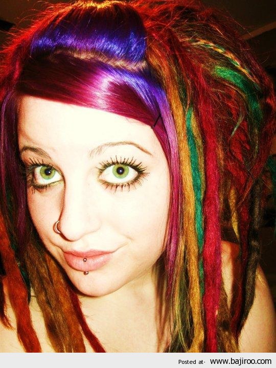 Rainbow-bob-hairstyle-fashion-girls-funny-weird-amazing-images-bajiroo-pictures-photo-gallery-14