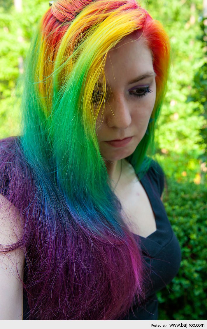 Rainbow-bob-hairstyle-fashion-girls-funny-weird-amazing-images-bajiroo-pictures-photo-gallery-28