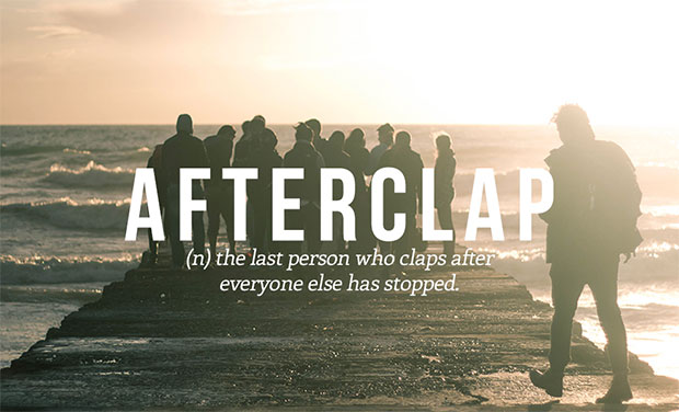 คำศัพท์เกิดใหม่ Afterclap