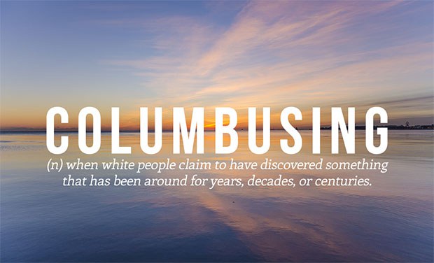 คำศัพท์เกิดใหม่ Columbusing