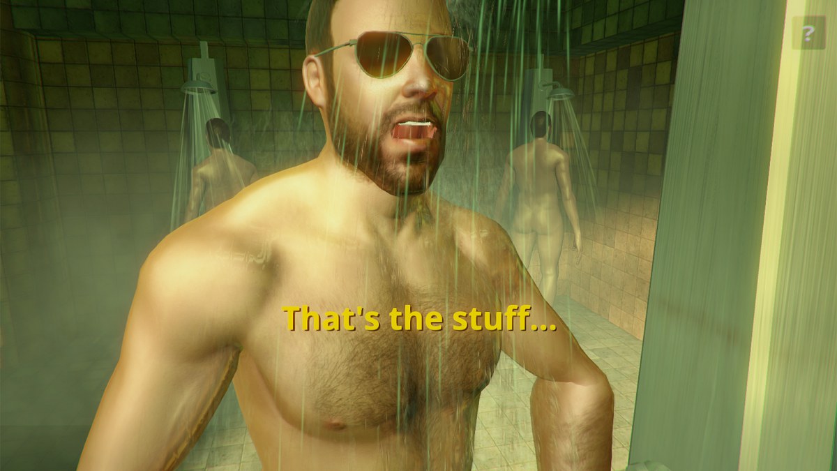 สุดพิลึก Rinse and Repeat เกมว่าด้วยการขัดตัว ถูหลัง ของท่านชายขณะอาบน้ำ