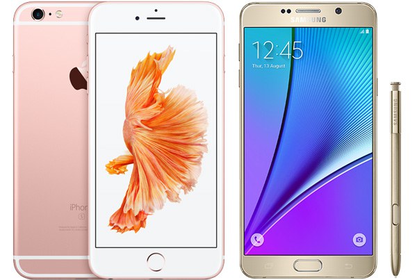 เปรียบเทียบสเปค Samsung Galaxy Note 5 vs iPhone 6S vs iPhone 6S Plus ซื้อรุ่นไหนดี ?